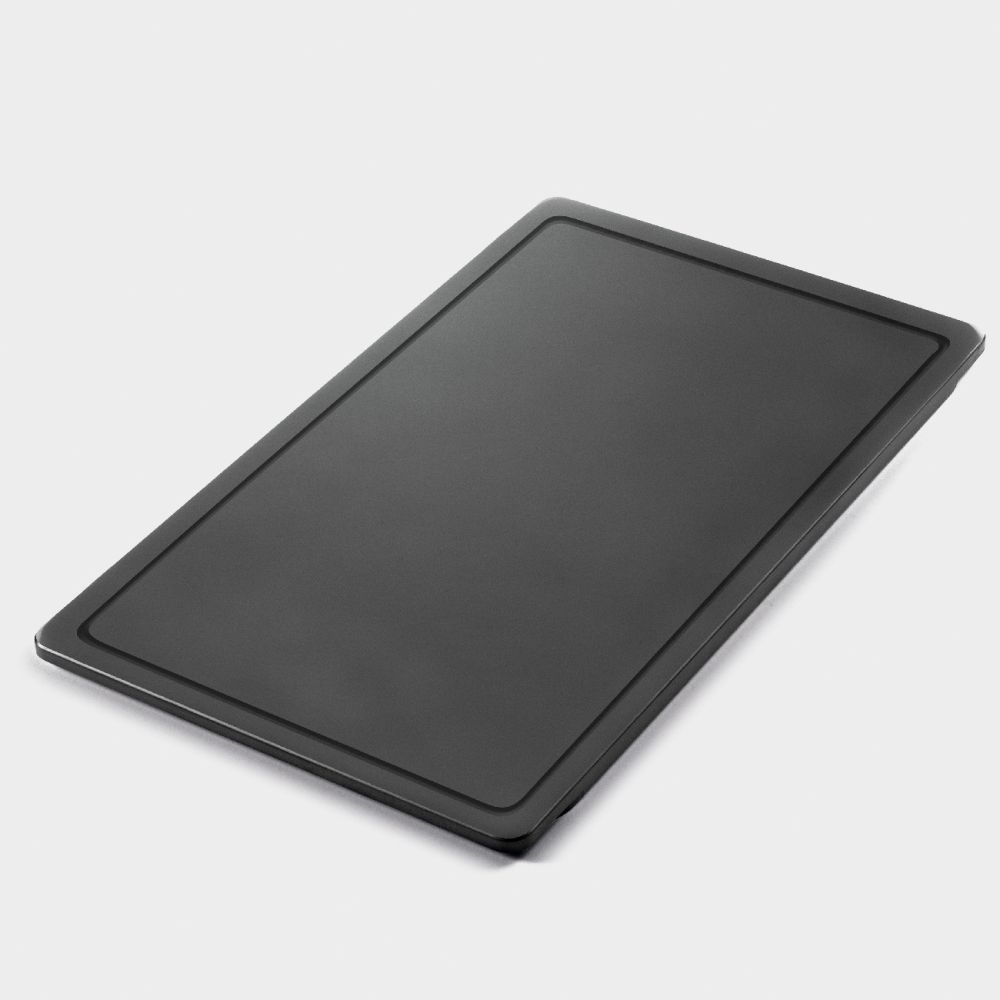 Smeg Hpe prkénko CB25MN, vhodné do myčky, dxšxv: 410x250x12 mm, černá CB25MN