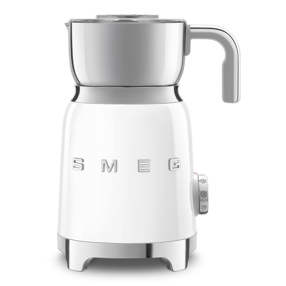 Smeg Napěňovač mléka 50´s Retro Style MFF11, bílý MFF11WHEU