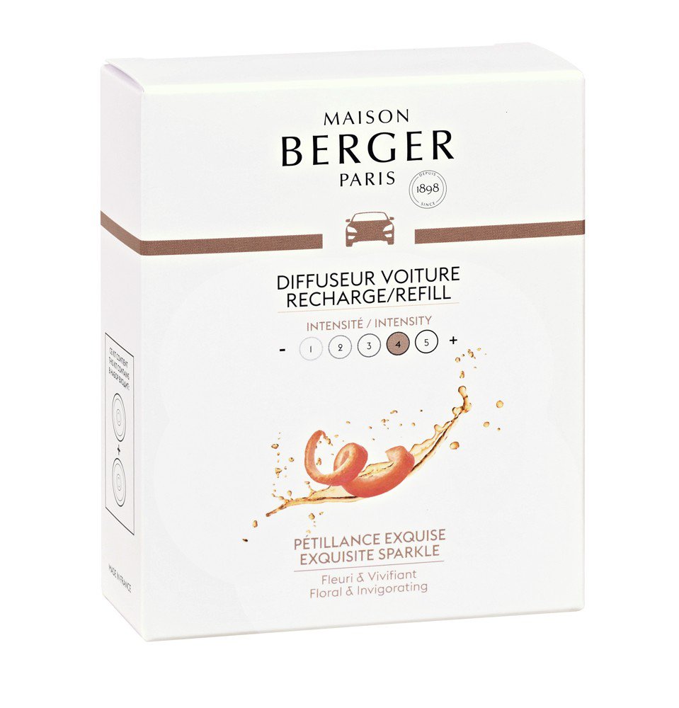 Maison Berger Paris Keramická náplň vůně do auta Inzenzivní třpyt, 2 ks 6426