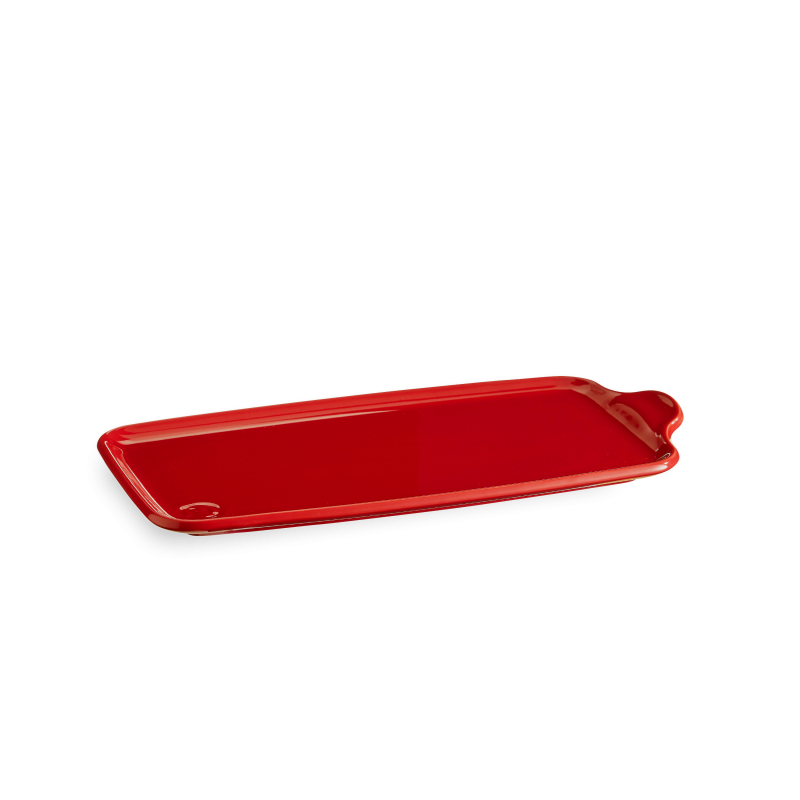 Emile Henry Keramický servírovací tác Aperitivo, 31 x 16 cm, granátová 345004