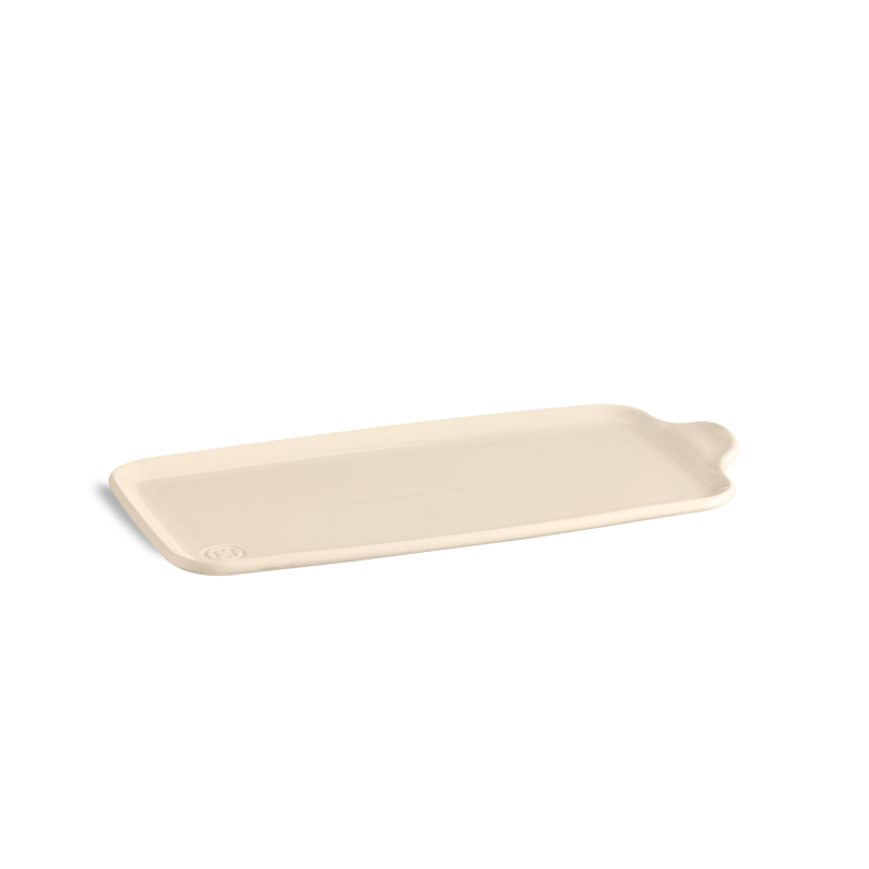 Emile Henry Keramický servírovací tác Aperitivo, 31 x 16 cm, slonová kost 25004