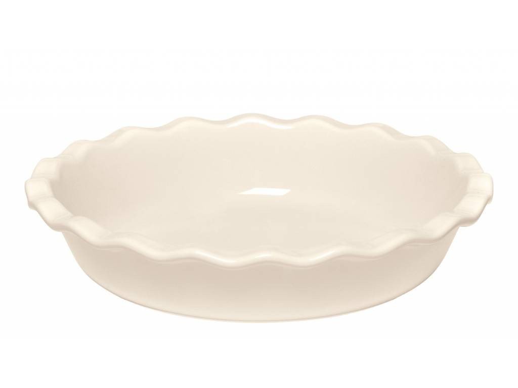 Emile Henry Hluboká koláčová forma, Ø 26 cm, 1,2 l, slonová kost 026131