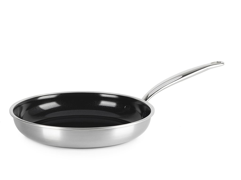 GreenPan Premiere nerezová pánev s keramickým povrchem, 24 cm CC003817-001