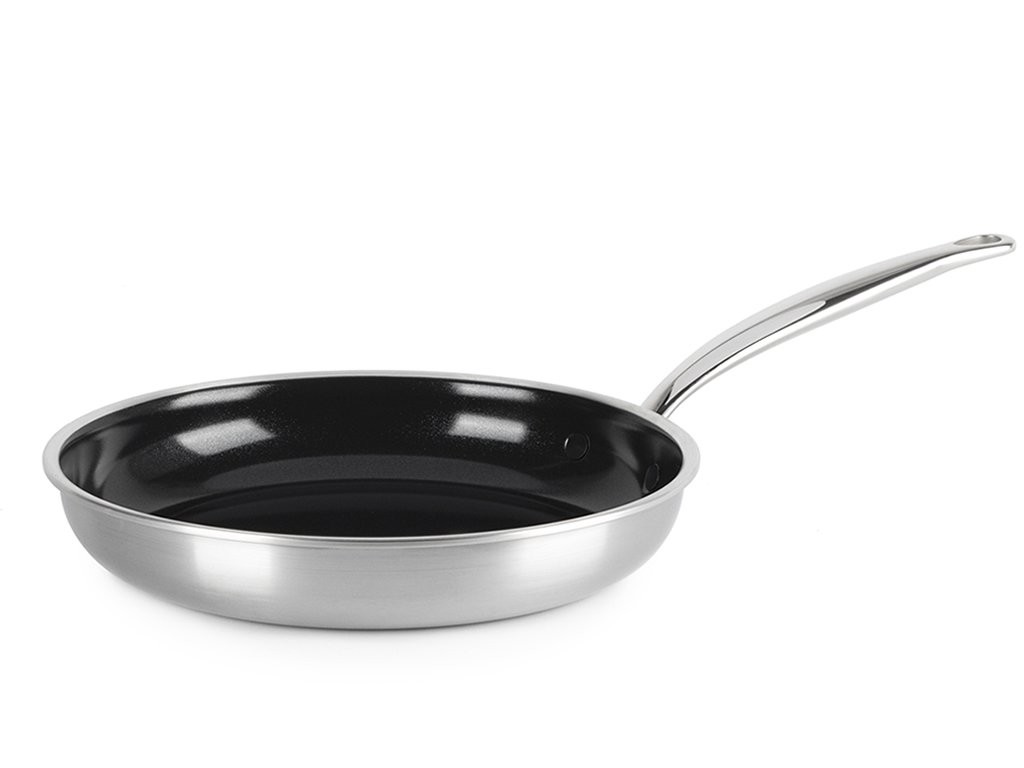 GreenPan Premiere nerezová pánev s keramickým povrchem, 30 cm CC003819-001