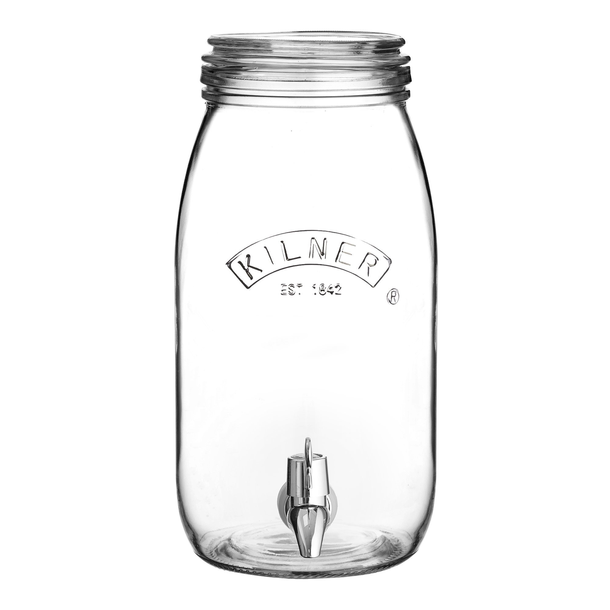 Kilner Skleněný nápojový soudek s kohoutkem, 3 l 0025.008