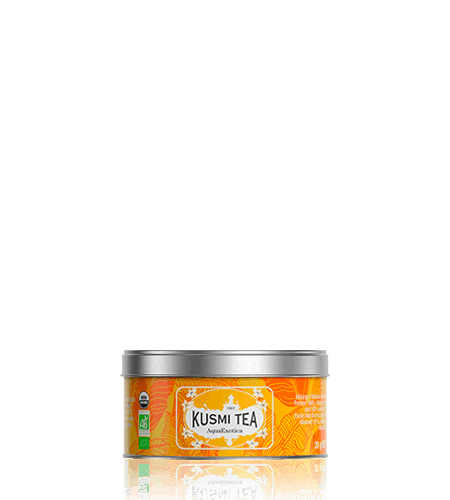 Kusmi Tea Sypaný ovocný čaj AquaExotica Bio, kovová dóza 20 g 21636A1030