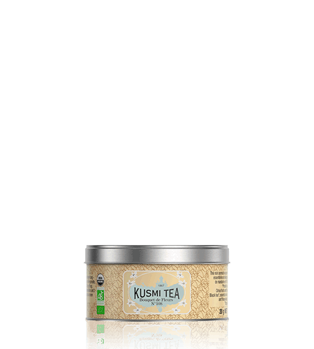 Kusmi Tea Sypaný černý čaj Bouquet of Flower N°108 Bio, kovová dóza 20 g 21671A1030