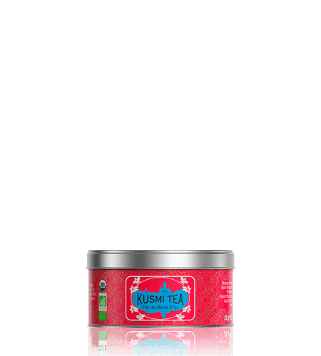 Kusmi Tea Sypaný černý čaj Russian Morning N° 24 Bio, kovová dóza 20 g 21656A1030