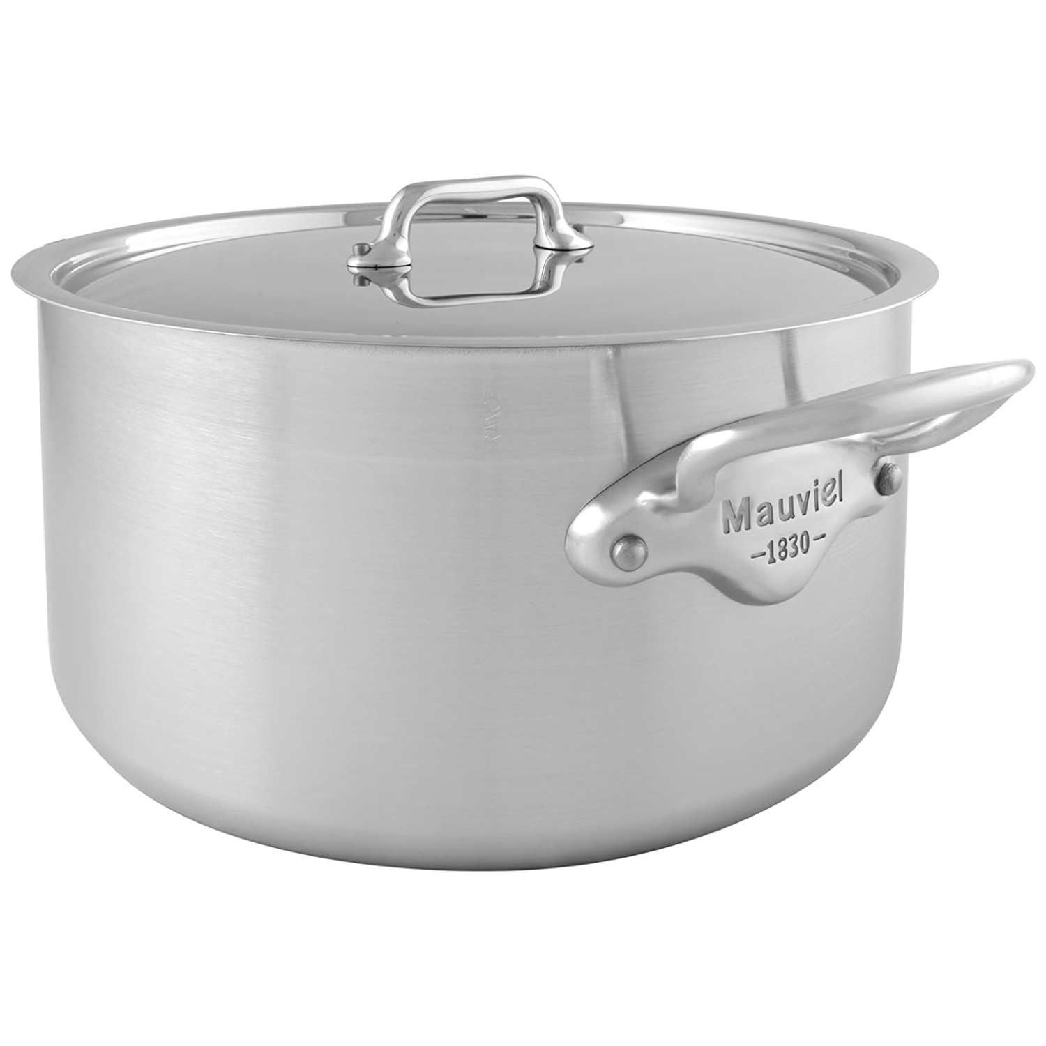 Mauviel Nerezový hrnec s nerezovou poklicí M’Urban 3, Ø 28 cm / 8,8 l 503129