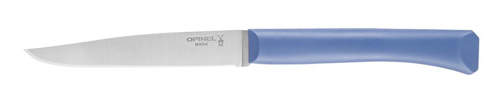 Opinel Bon Appetit steakový nůž s polymerovou rukojetí, modrý, čepel 11 cm 1901