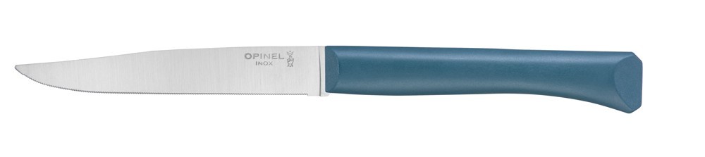 Opinel Bon Appetit steakový nůž s polymerovou rukojetí, tyrkysový, čepel 11 cm 2190