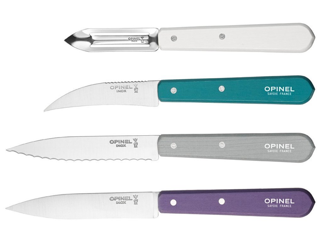 Opinel Sada nožů Les Essentiels Art Deco, 4 ks 001939