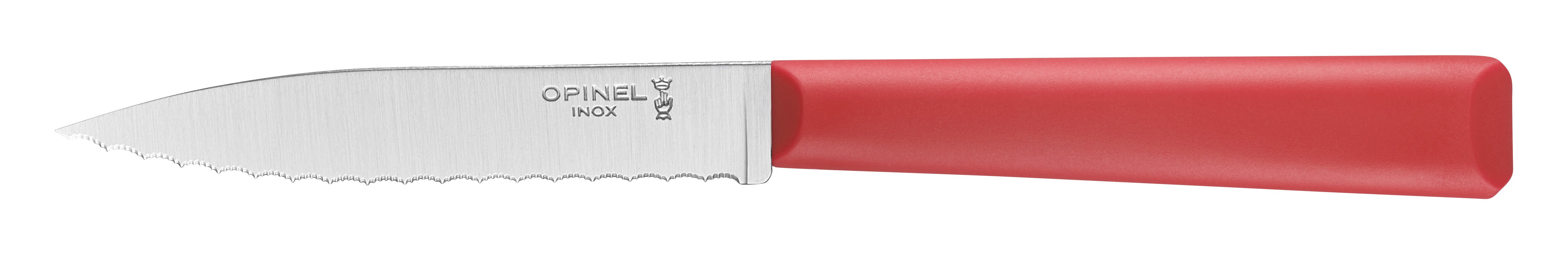 Opinel Zoubkovaný nůž Essentiels N°313, 10 cm, červený 2355