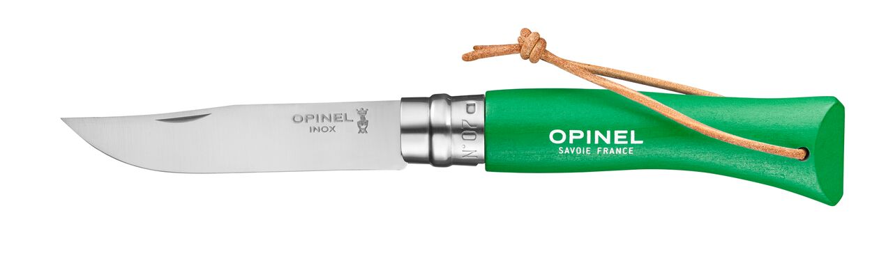 Opinel VRI N°07 nůž Trekking, zelená, 8 cm 002210