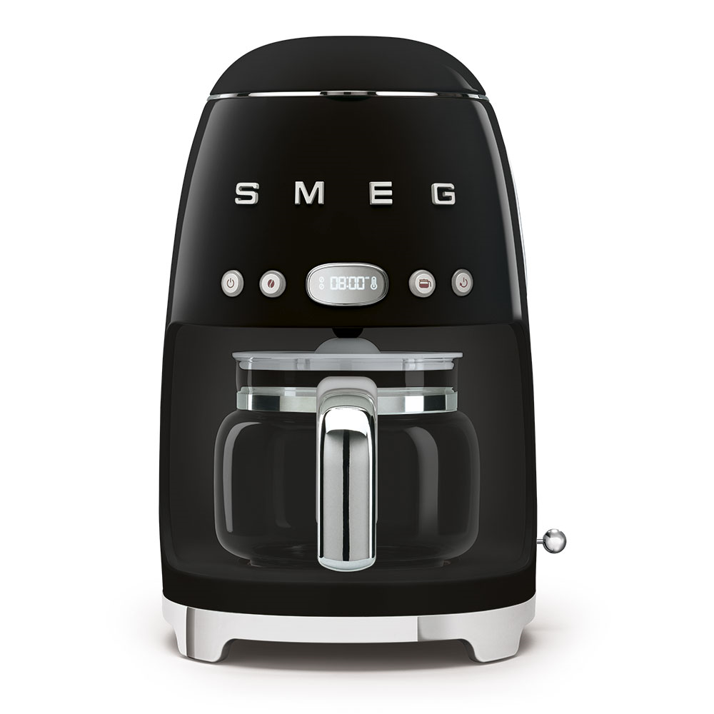 Smeg Překapávač na kávu 50´s Retro Style, černá DCF02BLEU
