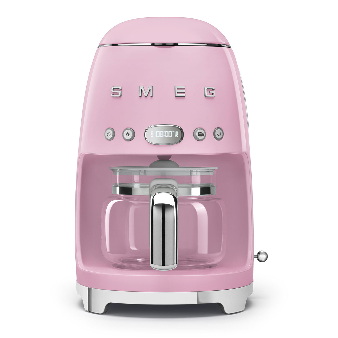 Smeg Překapávač na kávu 50´s Retro Style, růžová DCF02PKEU