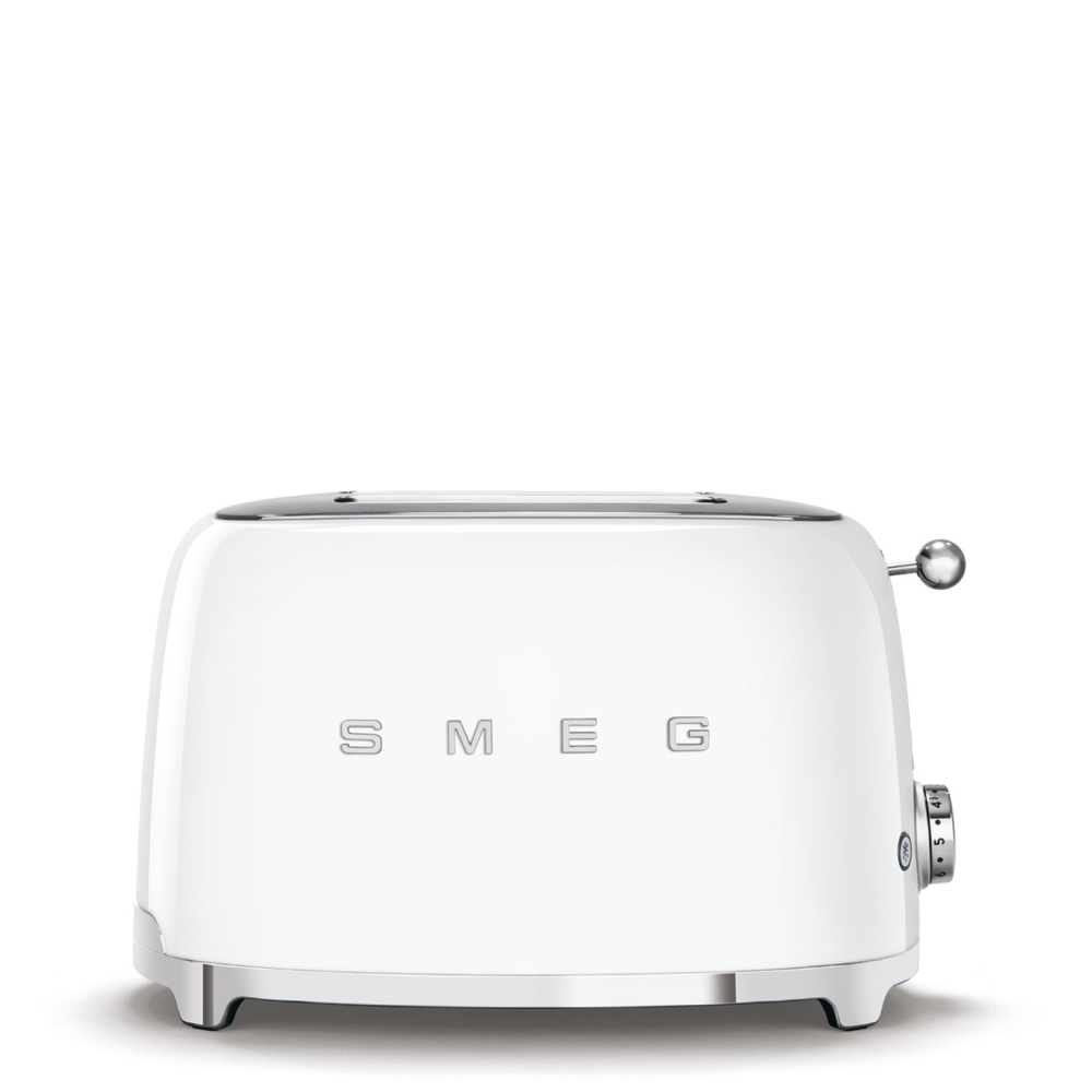 Smeg Toustovač TSF01, 2x2, 50's Retro Style, bílá TSF01WHEU