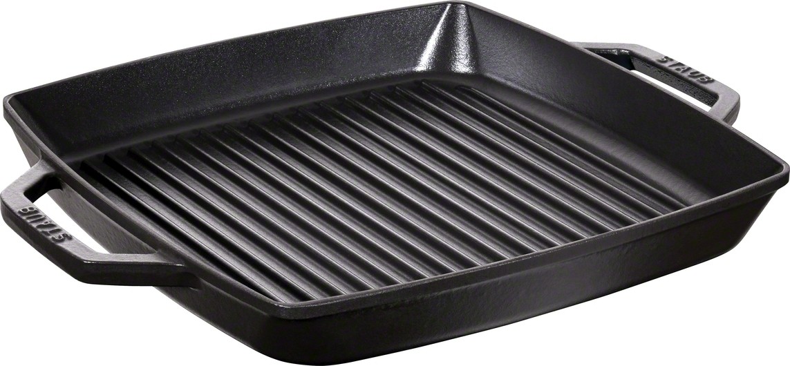 Staub Litinový gril, čtvercový, 28 cm, černá 12012823