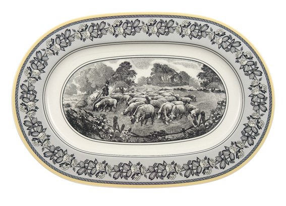 Villeroy & Boch Audun Ferme oválný podnos, 34 cm 10-1067-2960