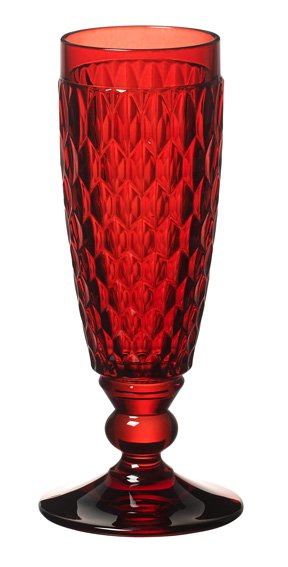 Villeroy & Boch Boston Coloured Red sklenice na šampaňské, 0,145 l 11-7309-0070