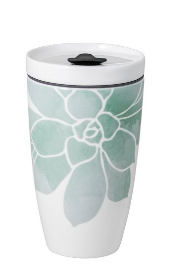 Villeroy & Boch Coffee To Go hrnek na cesty, 0,35 l, sukulent 10-4868-9205