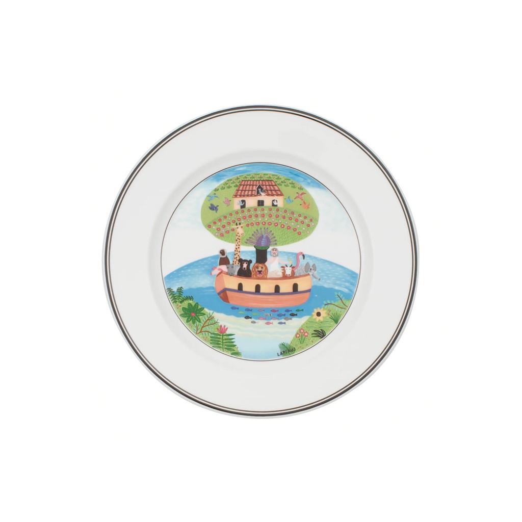 Villeroy & Boch Dezertní talíř Design Naif, Ø 21 cm, Noemova archa 10-2337-2643