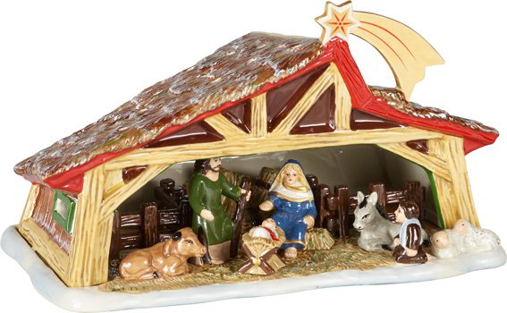 Villeroy & Boch Christmas Toys Memory svícen, vánoční betlém, 27 x 16 cm 14-8602-6560