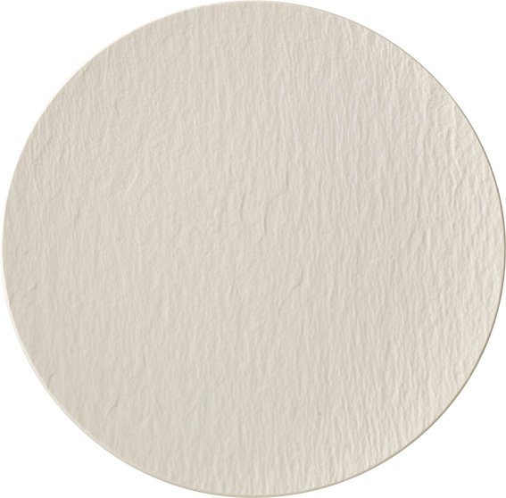 Villeroy & Boch Manufacture Rock Blanc jídelní talíř, Ø 25 cm 10-4240-2630
