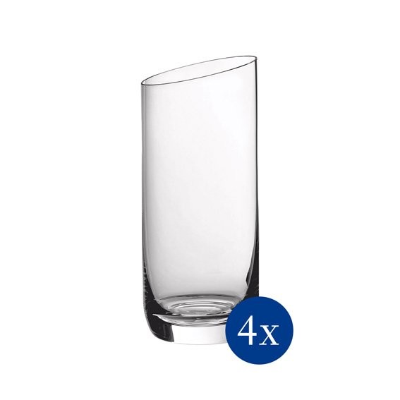 Villeroy & Boch NewMoon sklenice na longdrink, 0,37 l, 4 ks 11-3653-8260