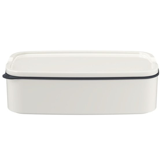 Villeroy & Boch Like To Go & To Stay svačinový a obědový box, 20 x 13 cm, bílý, 0,64 l 10-4869-9414
