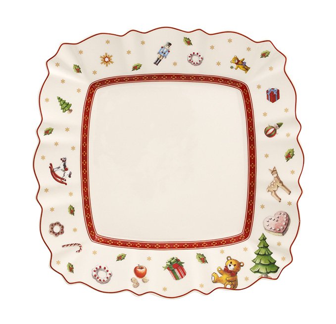 Villeroy & Boch Toy´s Delight dezertní talíř, bílý, 22 x 22 cm 14-8585-2649
