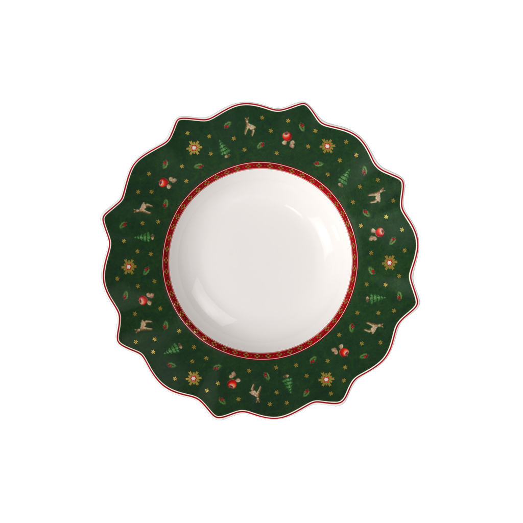 Villeroy & Boch Hluboký talíř Toy’s Delight, Ø 26 cm, zelená 14-8585-2701
