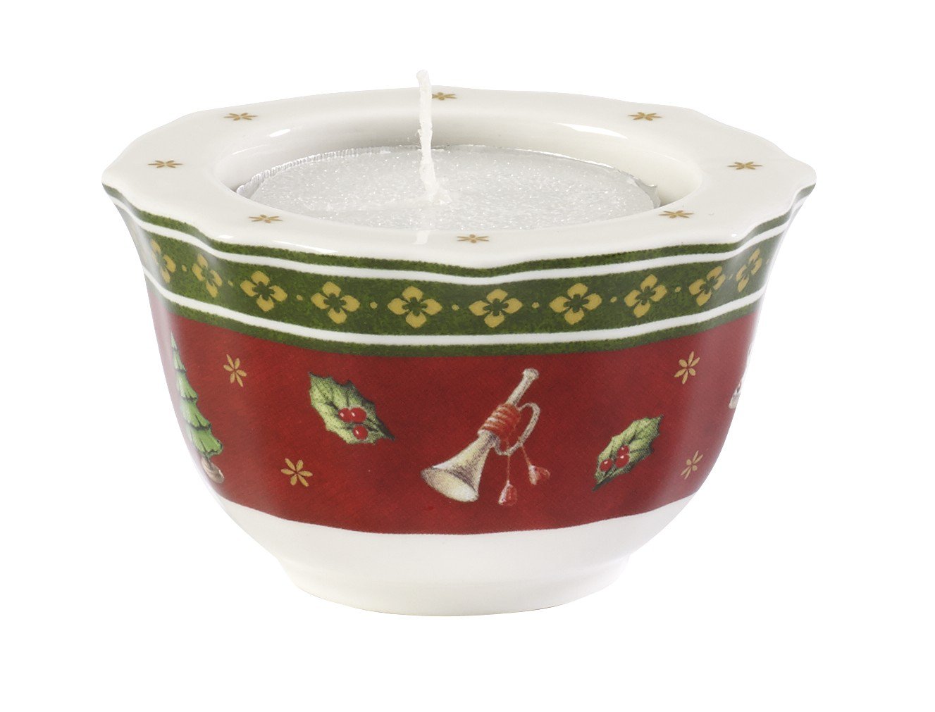 Villeroy & Boch Toy´s Delight svícen na čajovou svíčku, červený 14-8585-3997