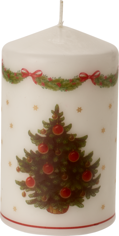 Villeroy & Boch Winter Specials svíčka vánoční stromek, 7 x 12 cm 35-9074-0139