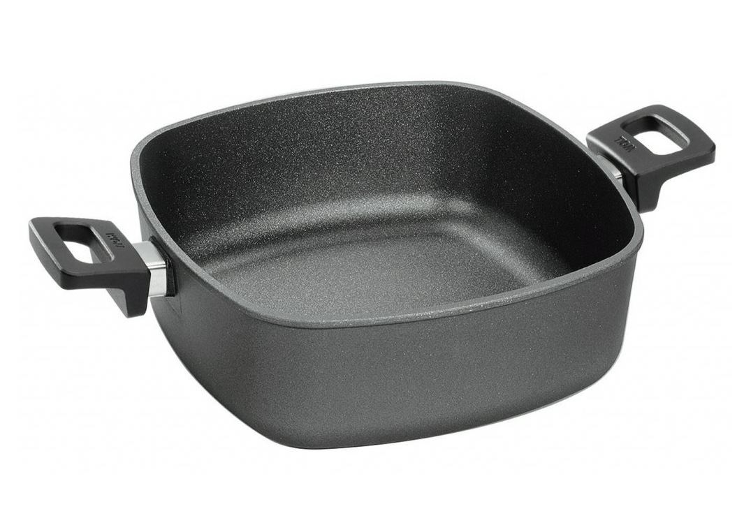 Woll Nepřilnavý čtvercový kastrol Nowo Titanium, 28 x 28 cm, 6 l 1028IL