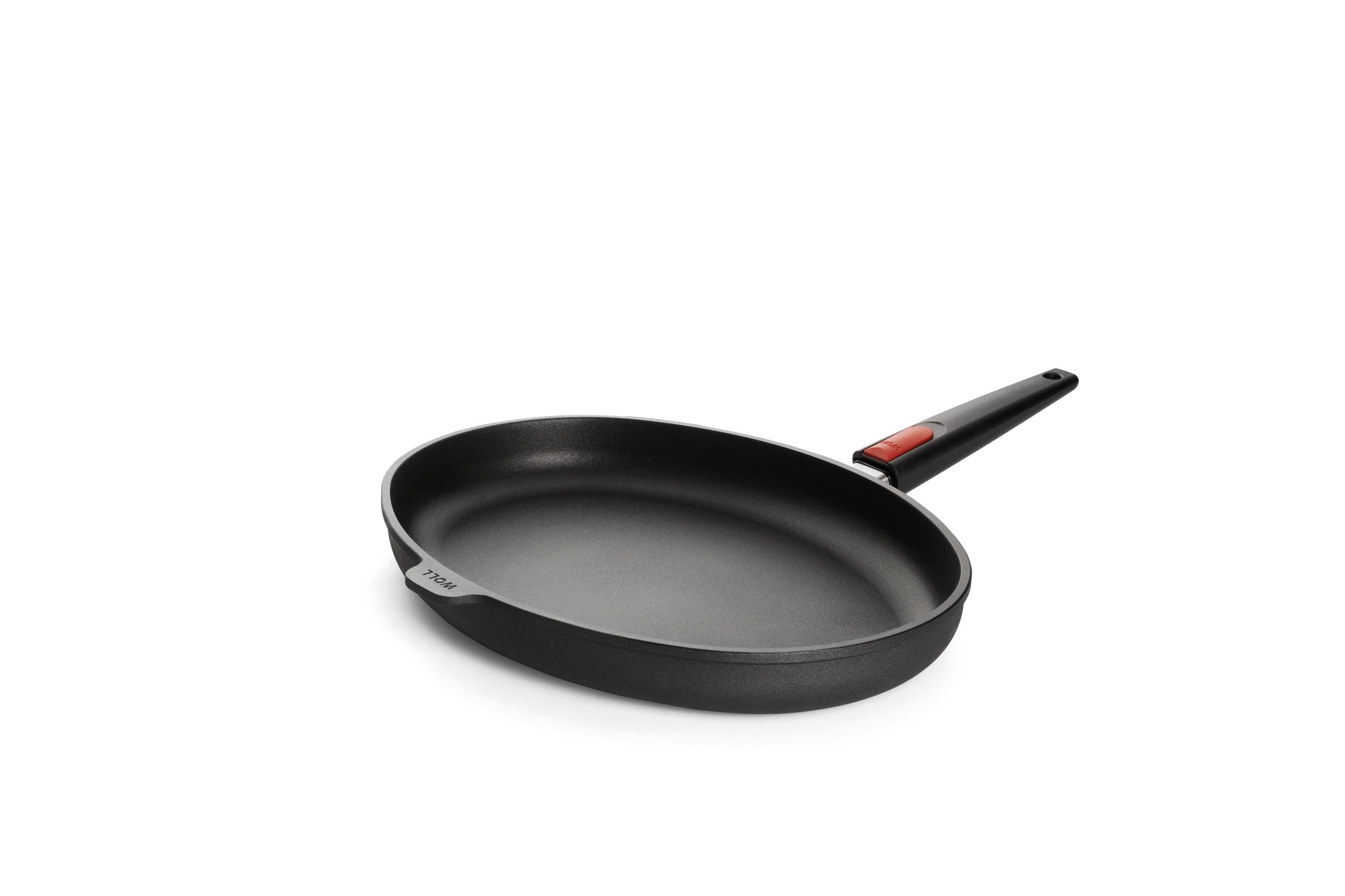 Woll Oválná pánev na ryby Titanium Nowo, 38 x 28 cm 1538IL