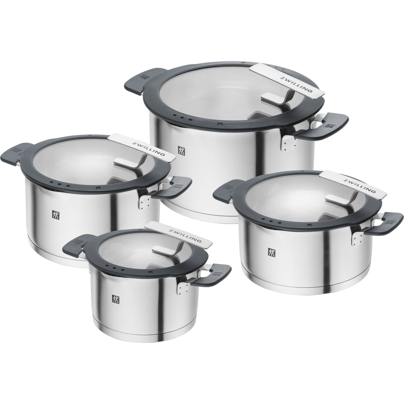 Zwilling Simplify sada nádobí se slévacími poklicemi, 4 ks 1009149
