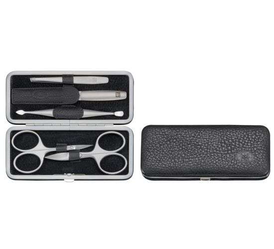 Zwilling Beauty Twinox manikúra Yak, černá kůže, 5 ks 97061-004