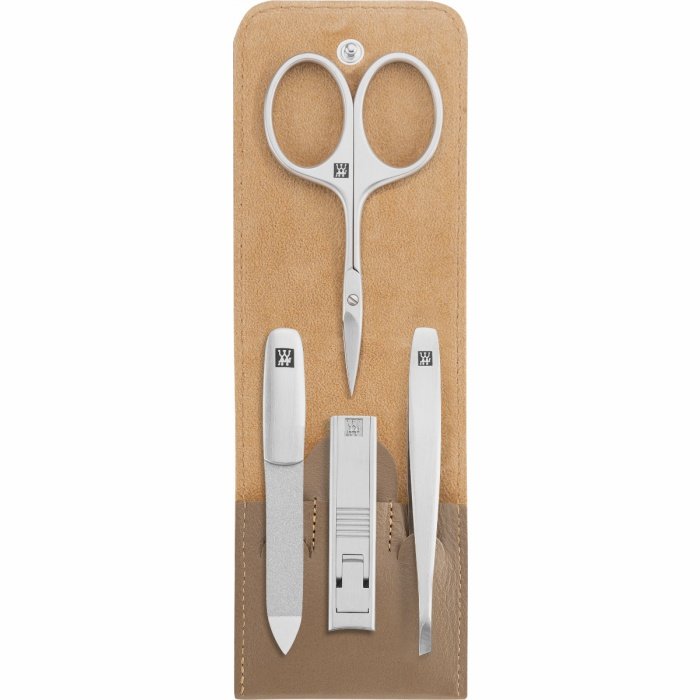 Zwilling Premium manikúrní set Taupe 4 ks