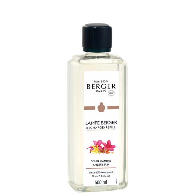 Maison Berger Paris Náplň do katalytické lampy Ambrové slunce, 500 ml 115145