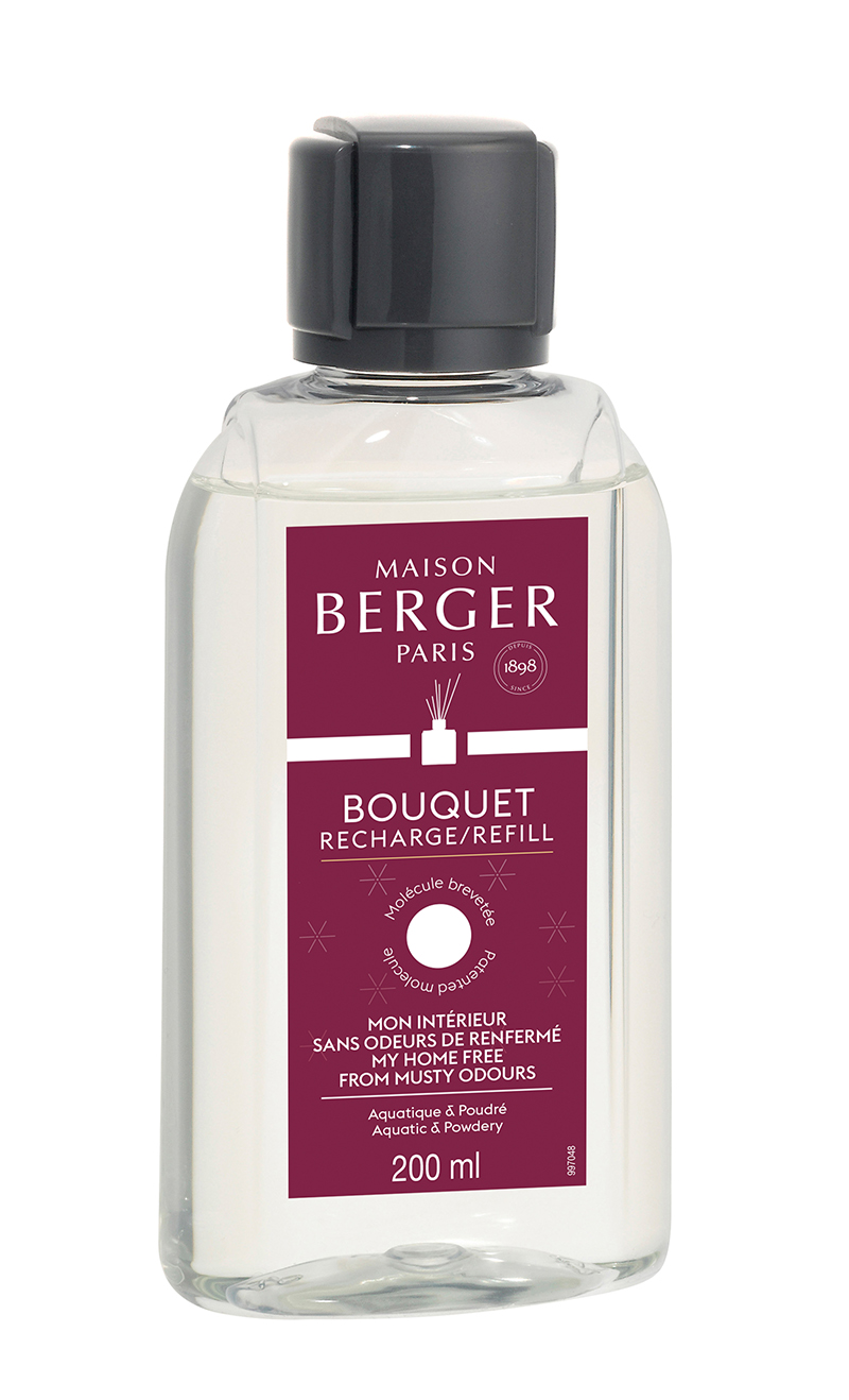 Maison Berger Paris Náplň do difuzéru Můj domov bez zápachu zatuchliny – Aquatic & powdery vůně, 200 ml 6766