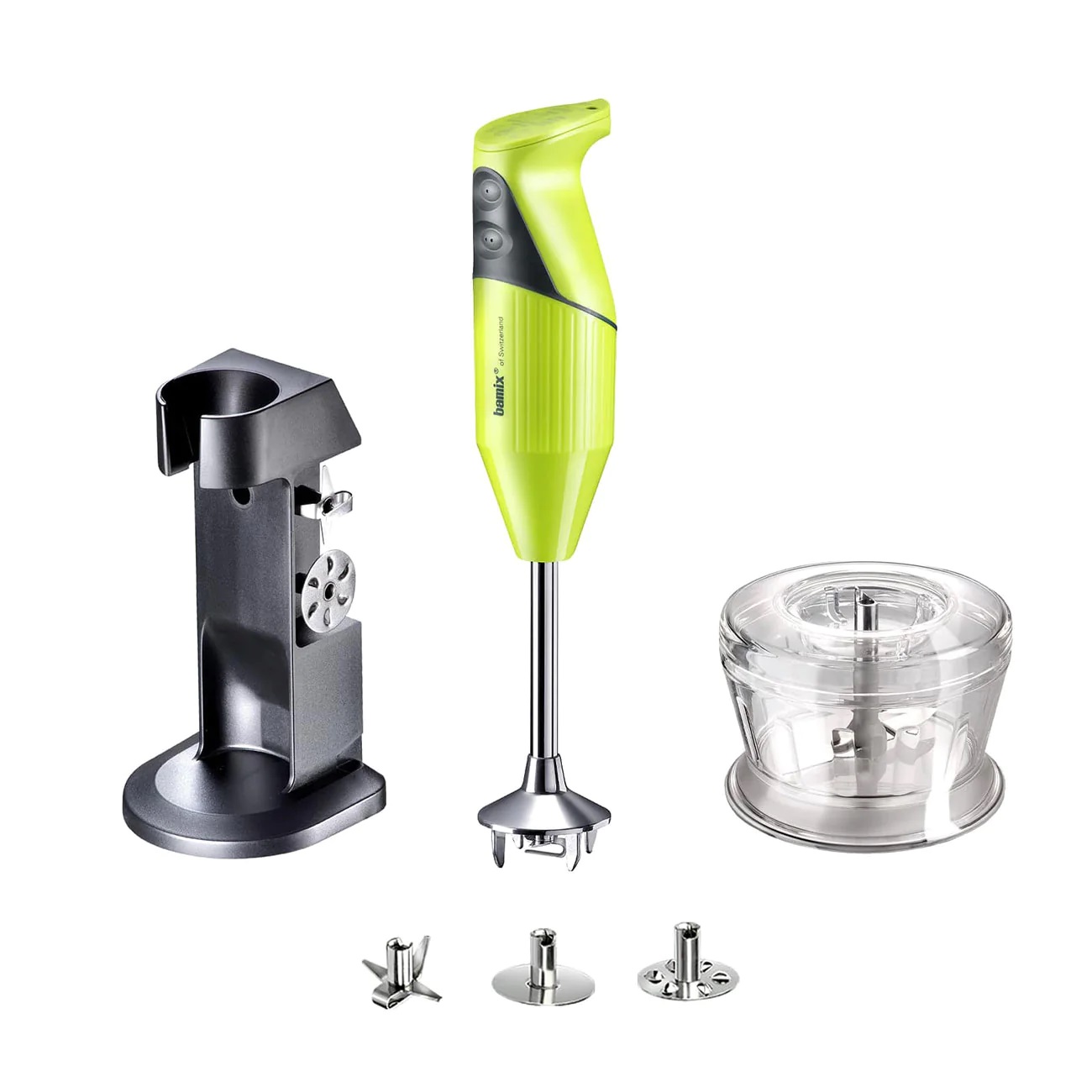 Bamix Ponorný tyčový mixér Deluxe, typ D, 200 W, limetková 1010.027