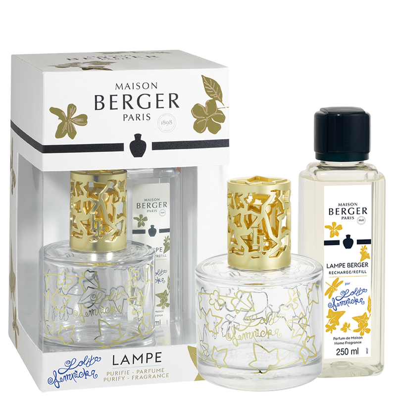 Maison Berger Paris Dárková sada: katalytická lampa Pure Lolita Lempicka, průhledná + Lolita Lempicka, 250 ml 4750