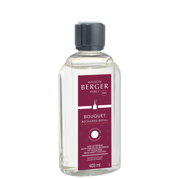 Maison Berger Paris Náplň do difuzéru Můj domov bez zápachu zatuchliny – Aquatic & powdery vůně, 400 ml 6807