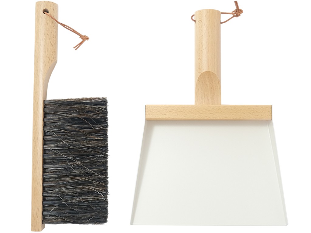 Andrée Jardin Smetáček a lopatka, 30 cm, bílá 3231