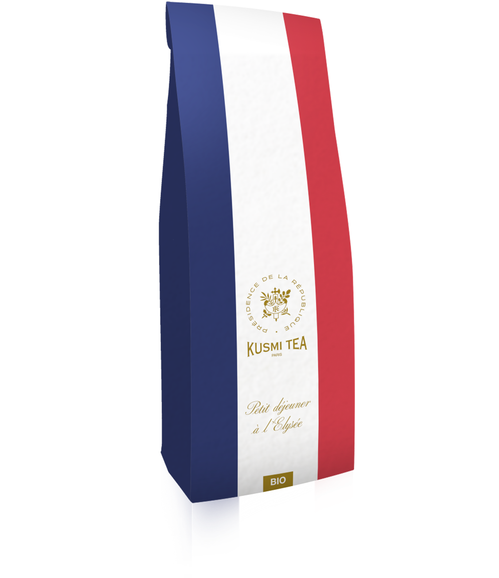 Kusmi Tea Sypaný zelený čaj Petit déjeuner a l'Elysée Bio, sáček 100 g 21691A1050