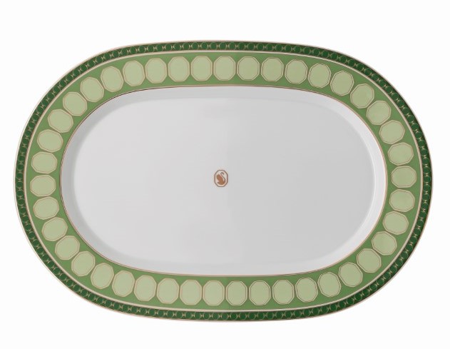 Rosenthal Servírovací tác Swarovski Signum Fern, Ø 40 cm 19850-426349-12740