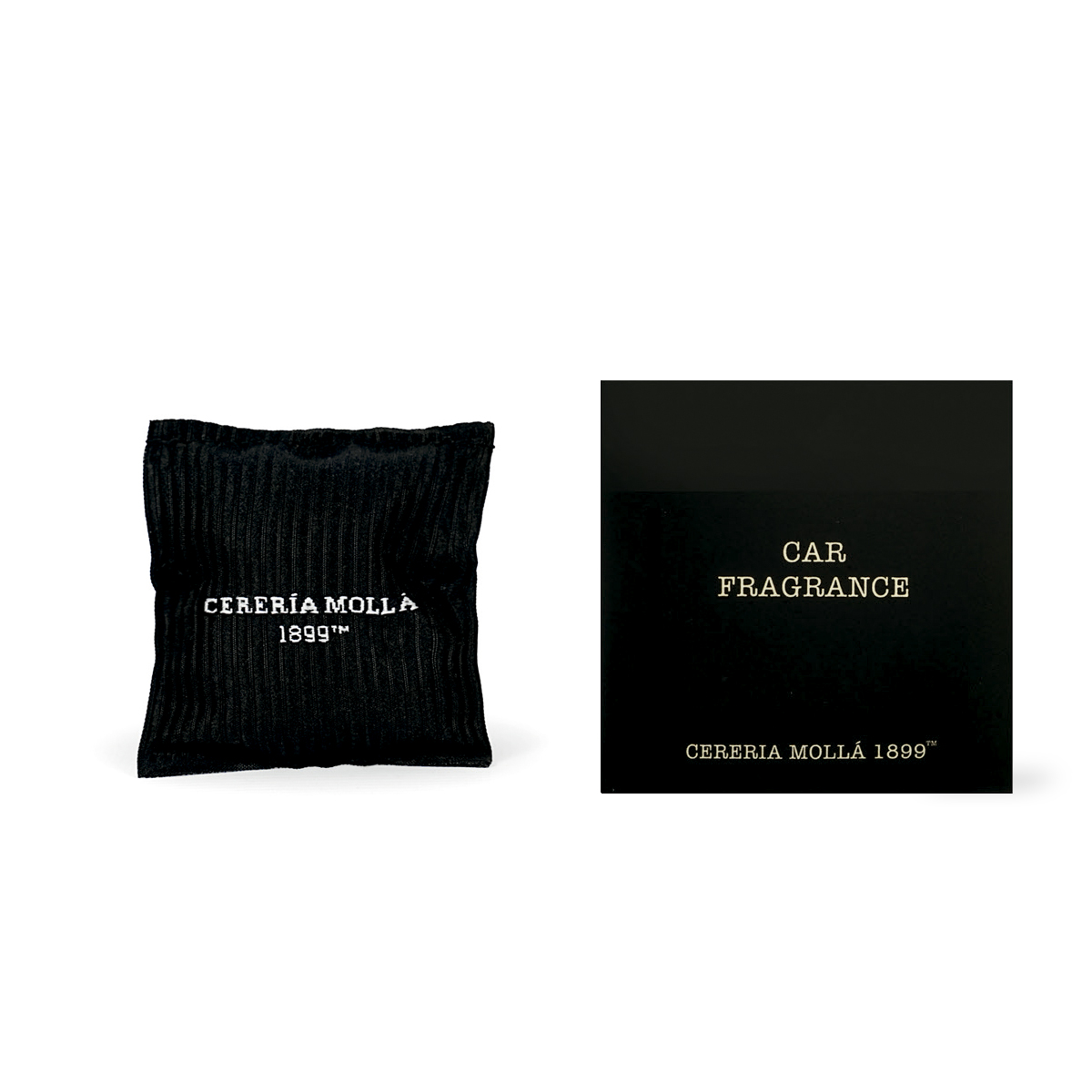 Cereria Mollá Vůně do auta Santal & Tonka, černá CC48