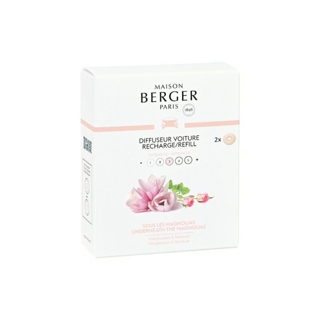 Maison Berger Paris Keramická náplň vůně do auta Pod magnoliemi, 2 ks 6989