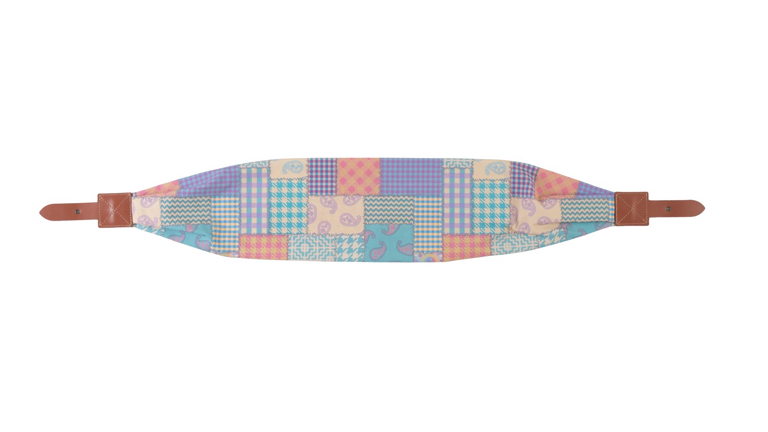 Polarbox Látkový popruh Classic, vzor Patchwork PLBSTRAP9293